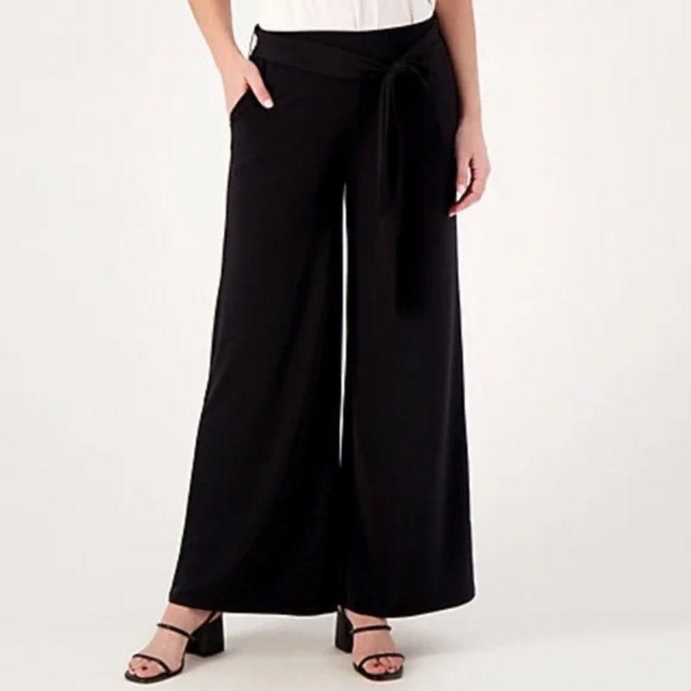 GIRL WITH CURVES Wide Leg Pant  A591115